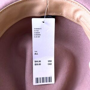 Urban Outfitters Flat Brim Wool Felt Fedora